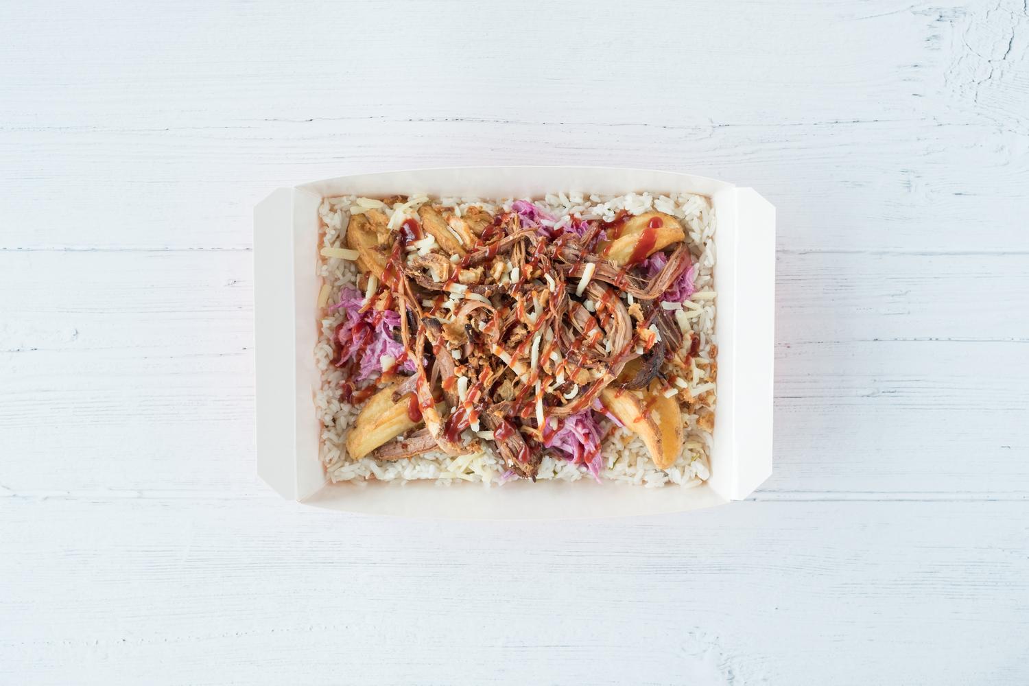 American Meat Rice Box