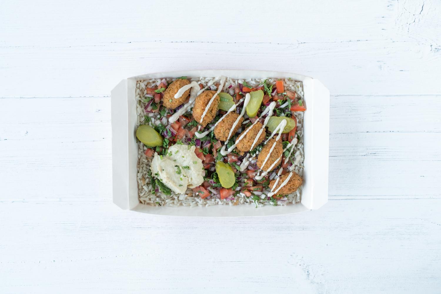 Lebanese Vegan Rice Box
