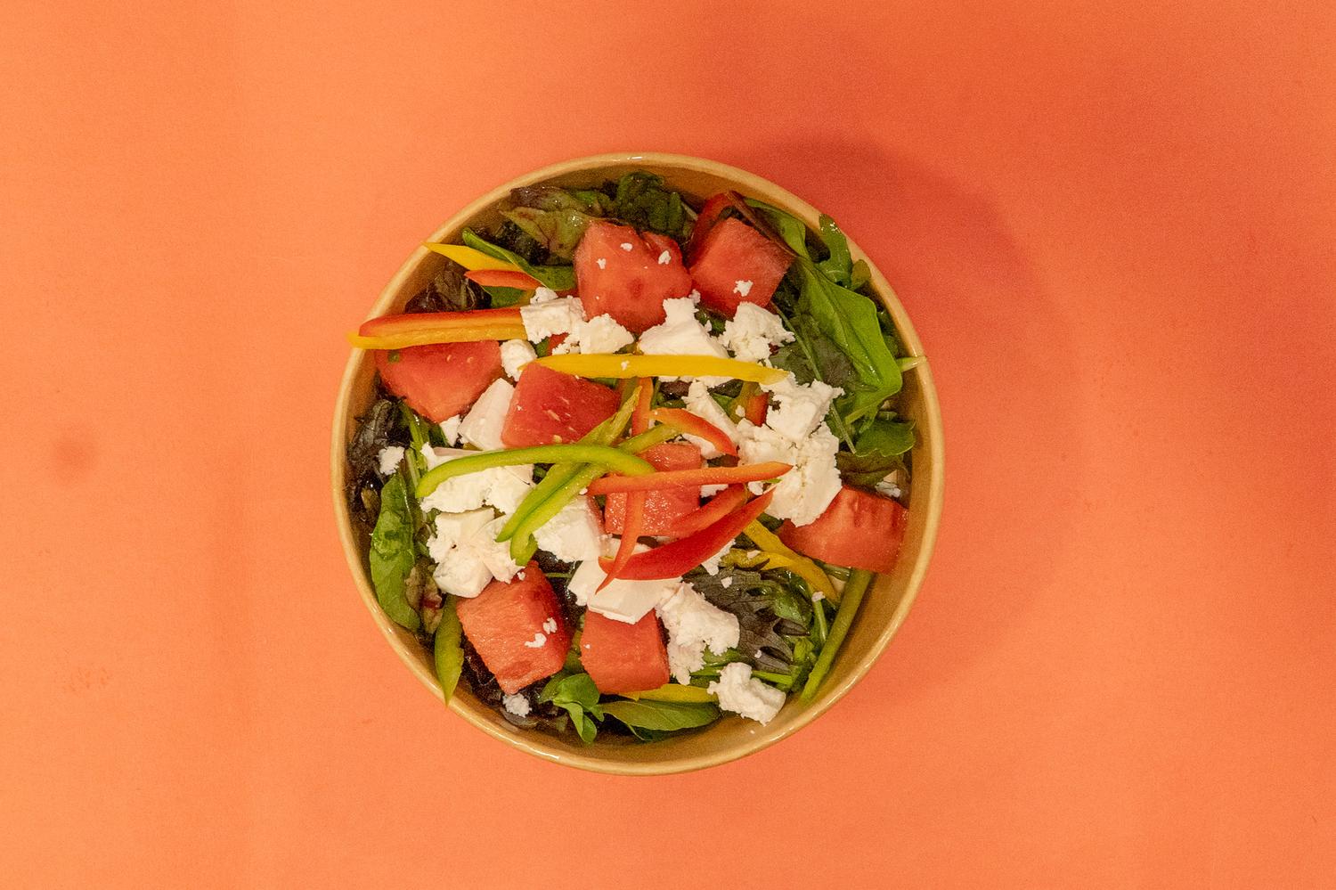 Watermelon, Feta and Grapefruit salad
