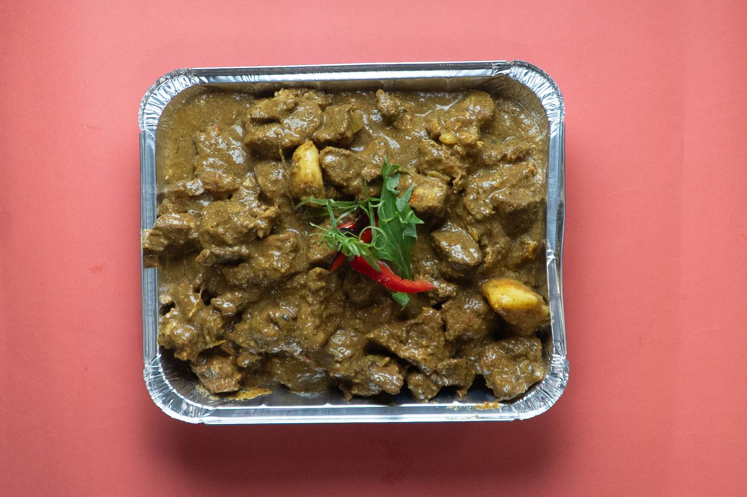 Curried Mutton Platter