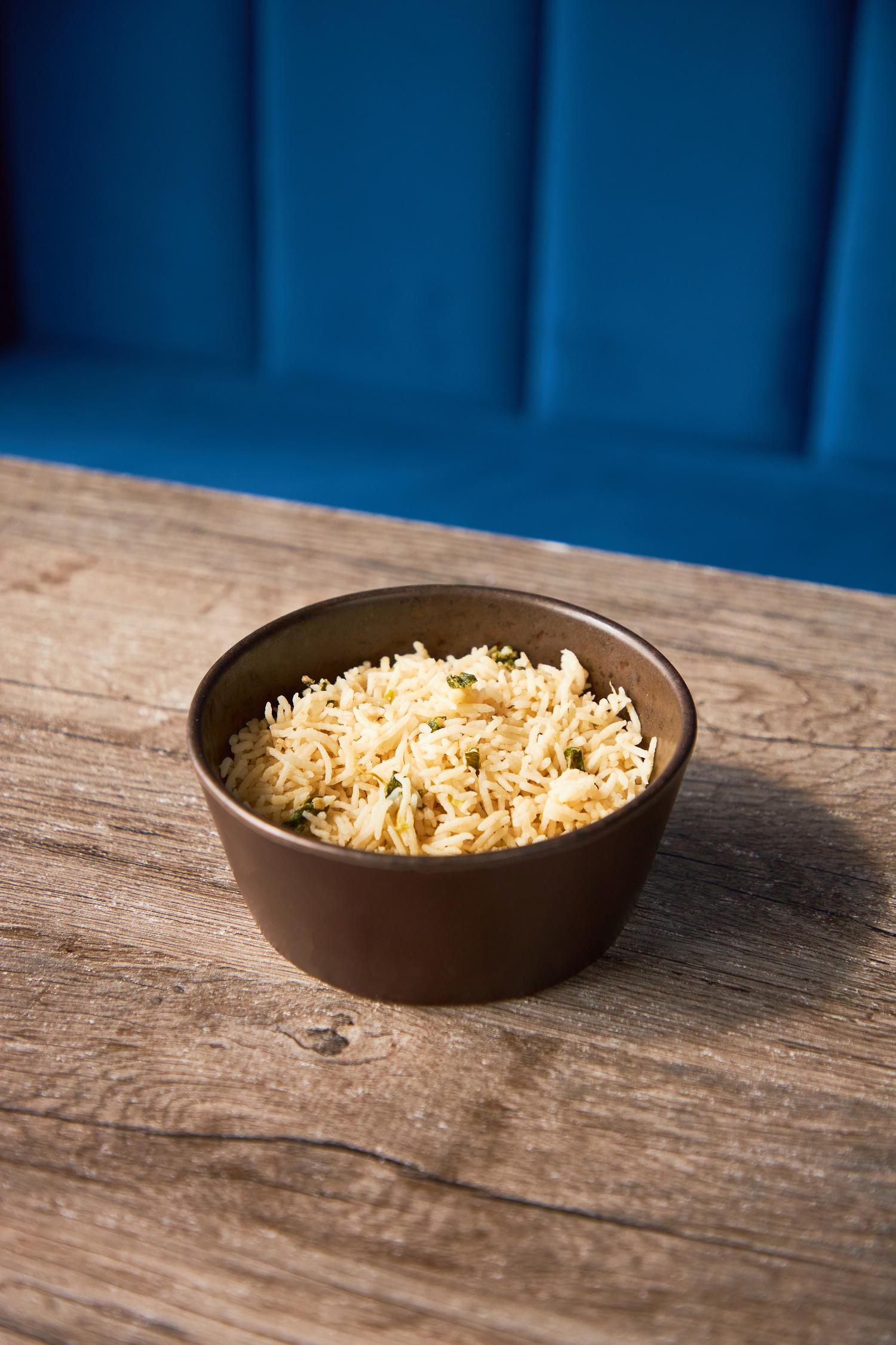 Coconut and Pimento Rice