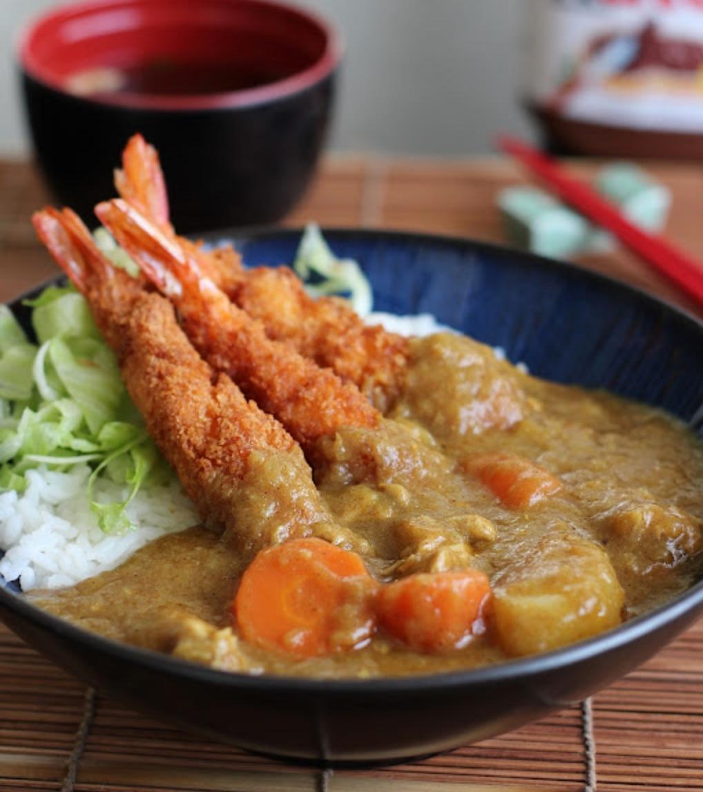 Japanese Prawn Tempura Curry