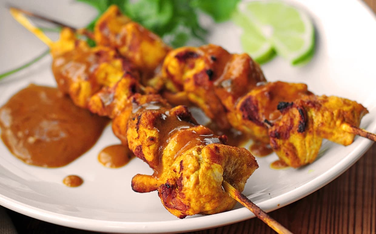 Chicken Skewers ( 3 pcs )