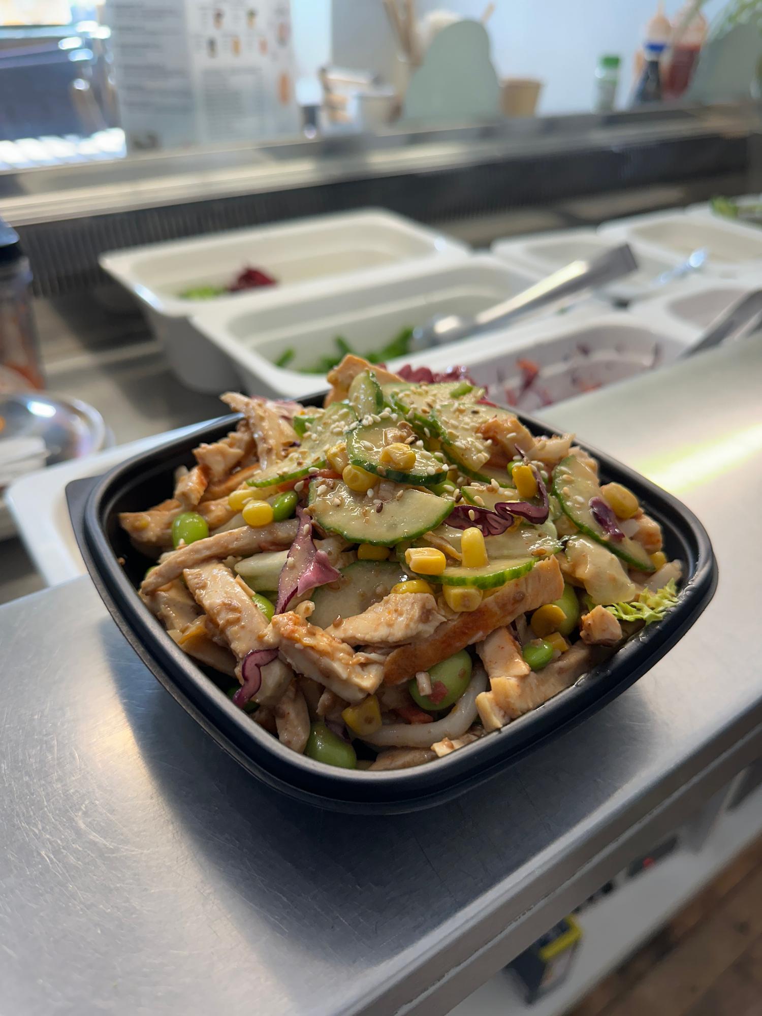 U6. Japanese Cold Udon - Chicken Breast