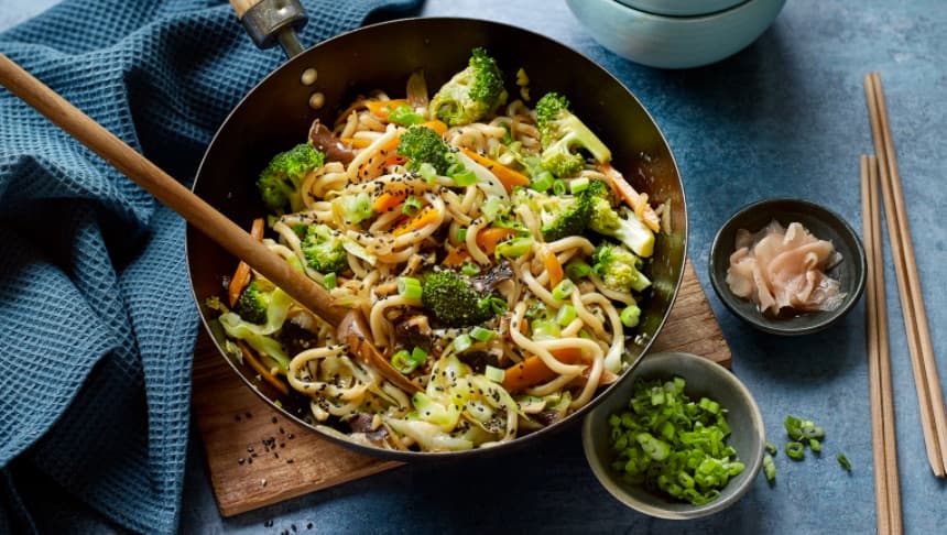 U7. Japanese Cold Udon - Prawn