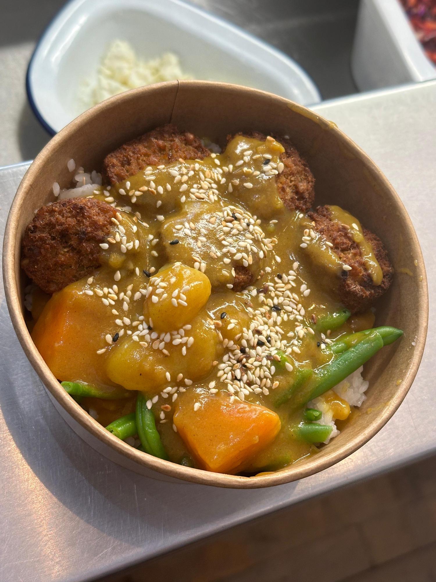 Japanese Curry - Falafel