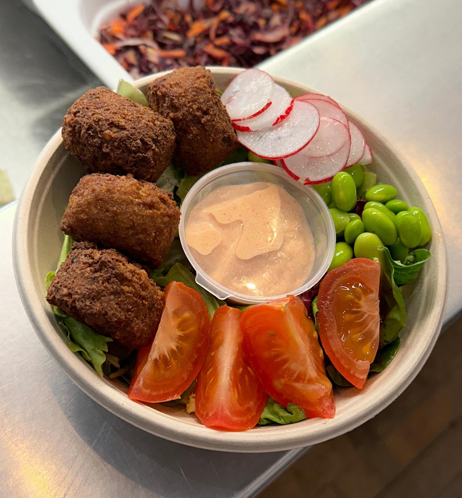 Vegan Falafel Salad