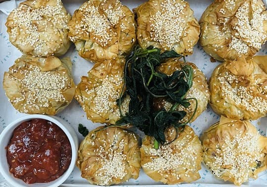 Breakfast Filo Pies