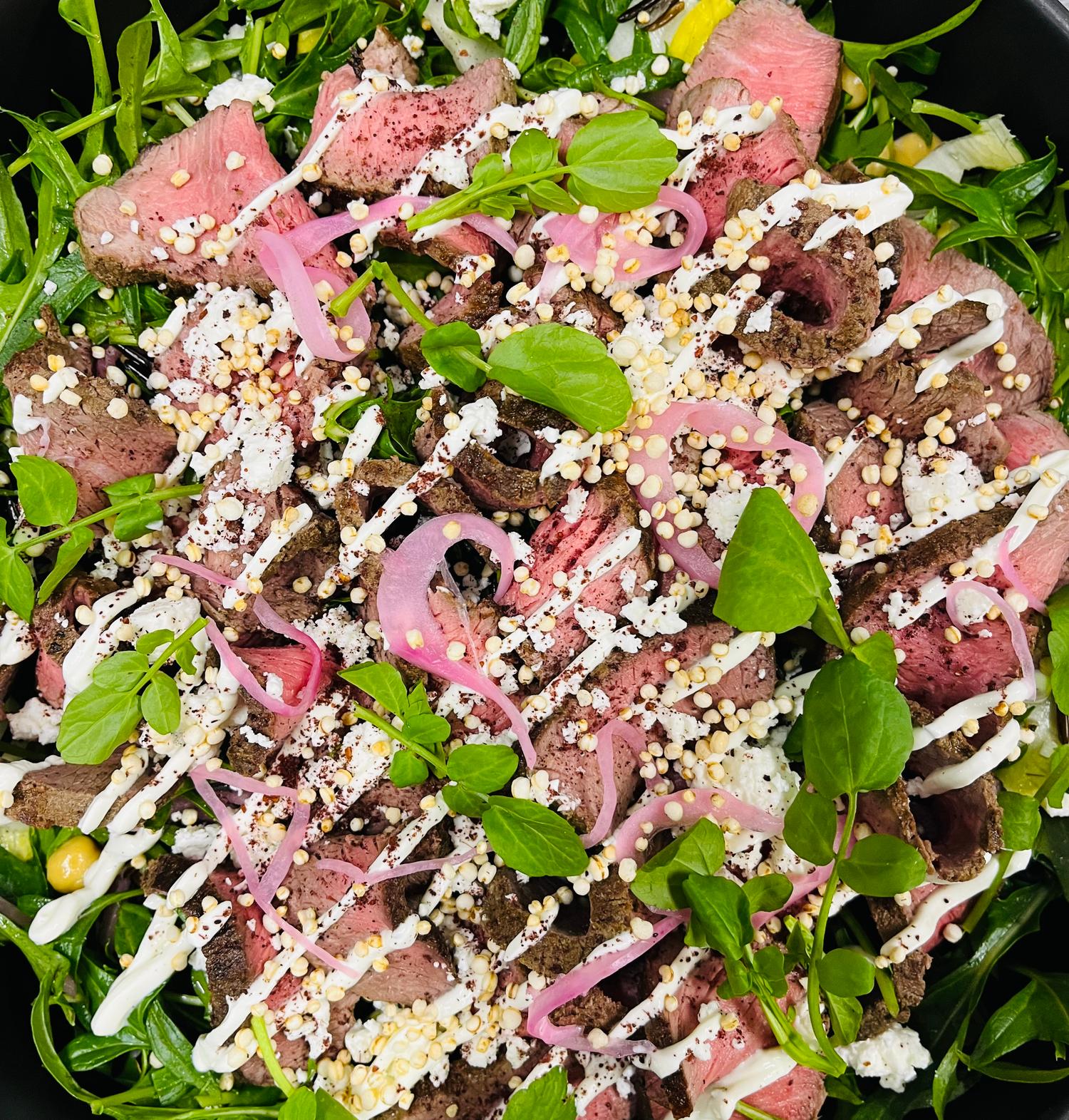 Cumin Lamb, Chickpea & Feta (Side)