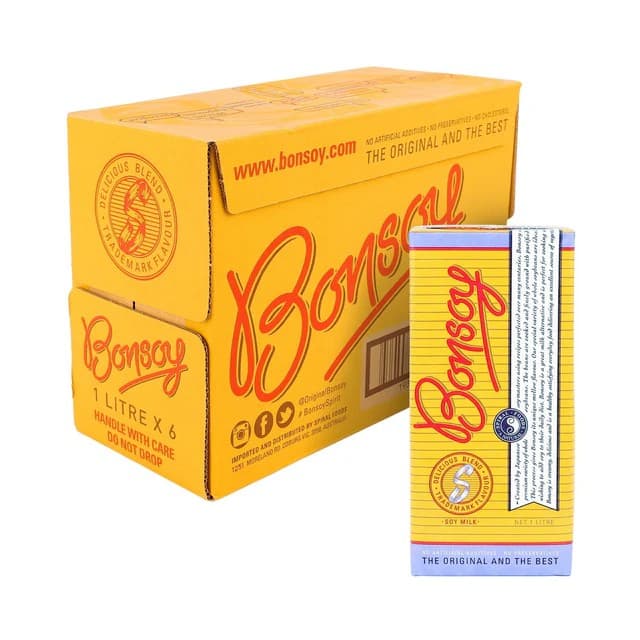 Bonsoy 1L, 6 Carton