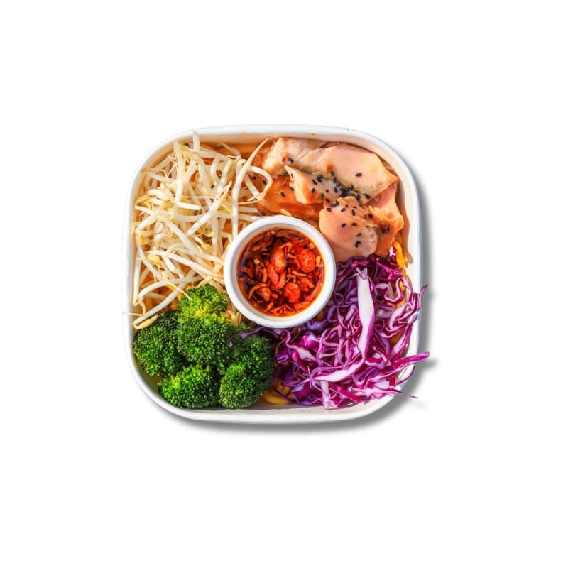Tokyo Salmon Crunch Bowl