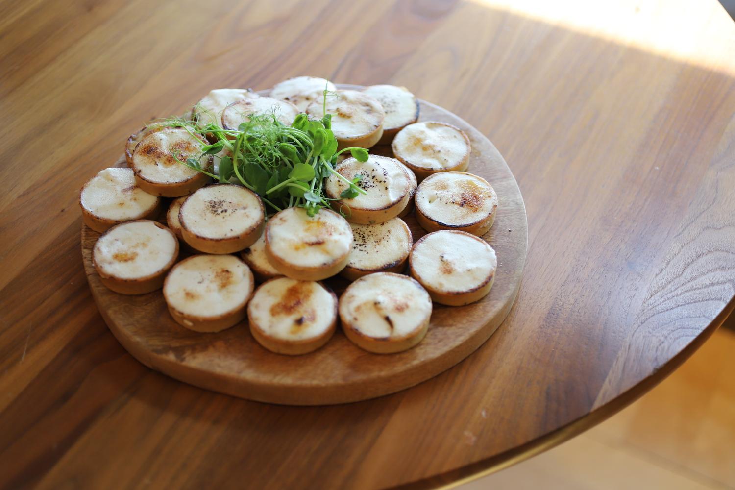 Caramelised Onion & Goats Cheese Tarts