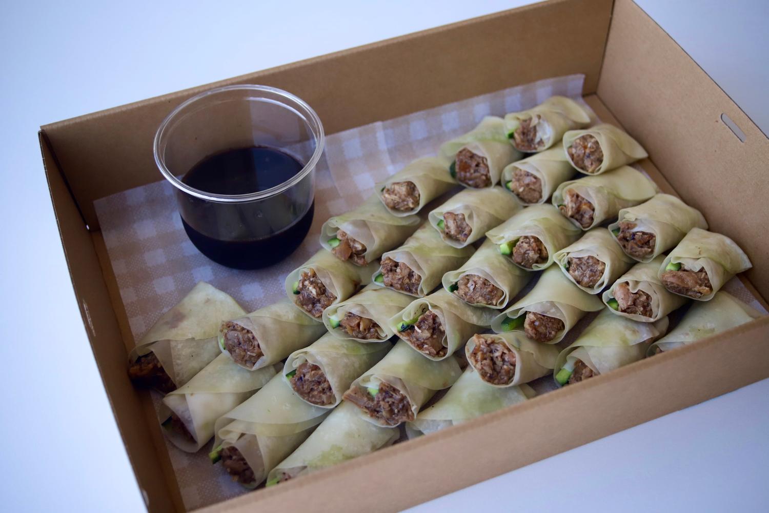 Duck Pancakes Platter