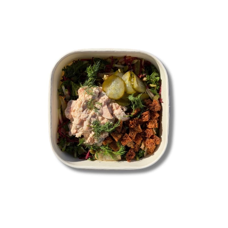 Nordic Salmon Crunch Bowl