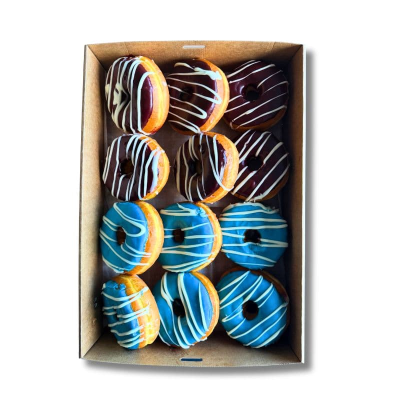 State of Origin: Blue vs Maroon Donuts 