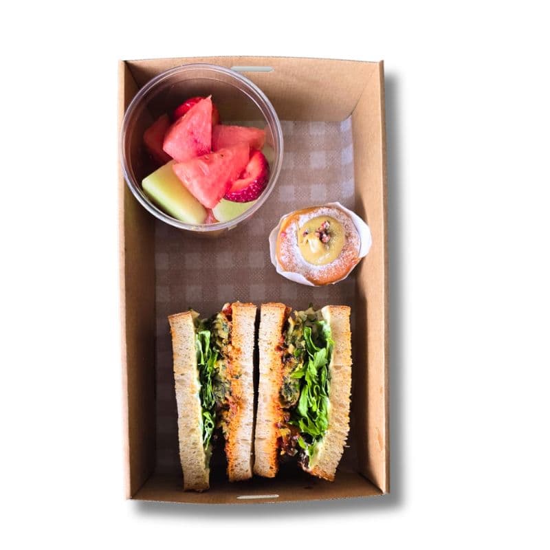 Vegan Individual Lunch Box Large