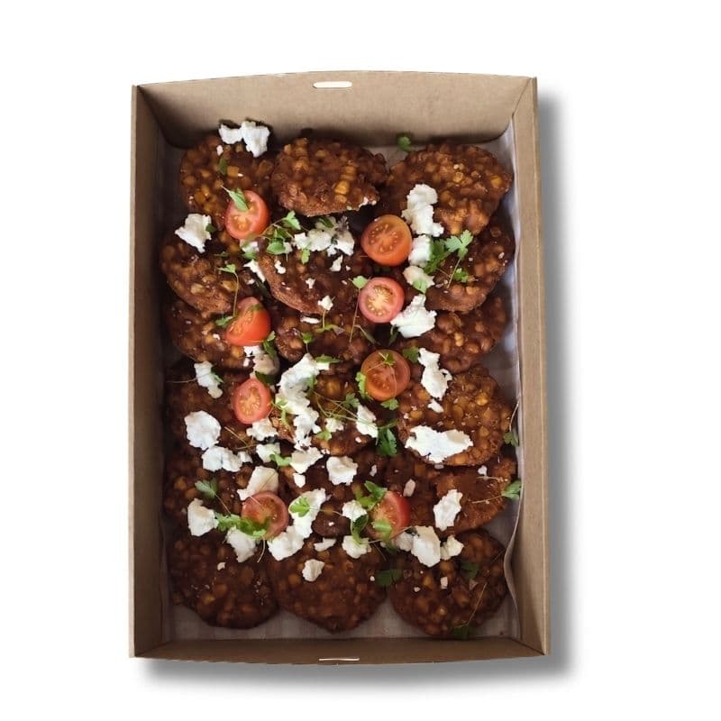 Corn Fritters Platter