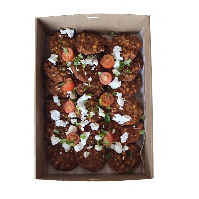 Corn Fritters Platter