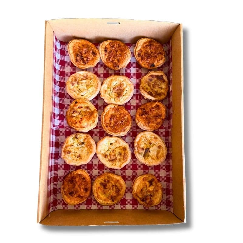 Vegetarian Mixed Quiche Platter