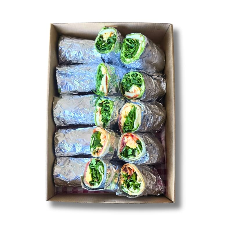 Mixed Breakfast Wrap Platter 