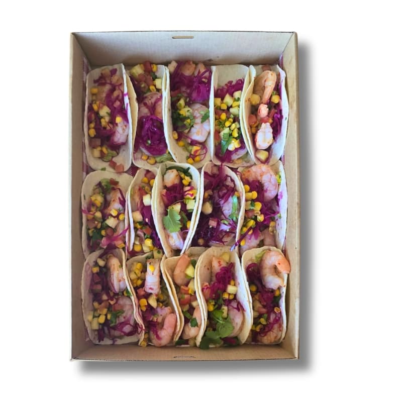 Prawn Taco Platter 