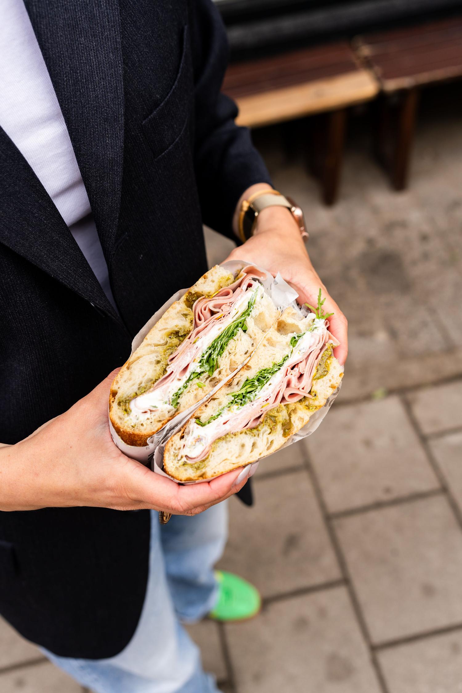Schiacciata Mortadella Pistacchio