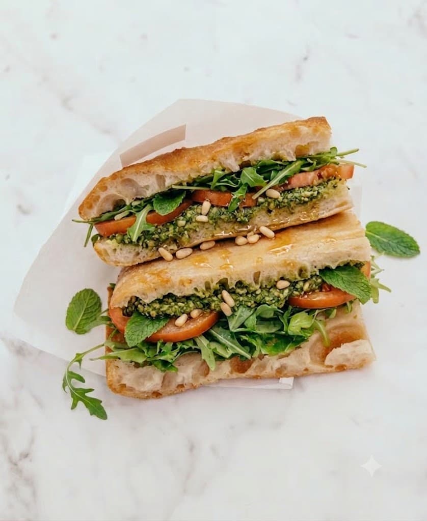Vegan Pesto - Zucchini - Tomato  (VEGAN)