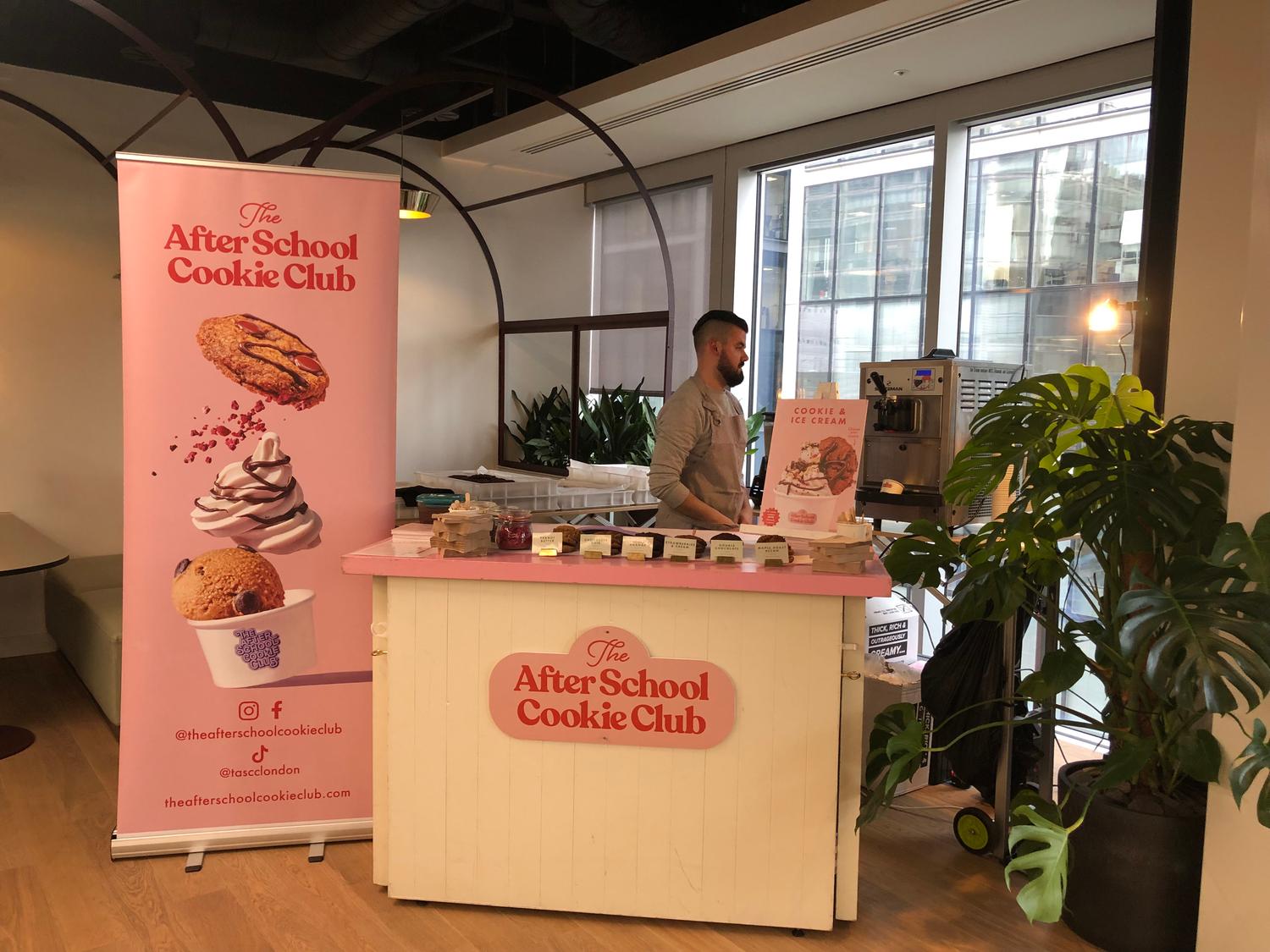 Cookie & Ice Cream Dessert Pop-Up (250+ ppl)