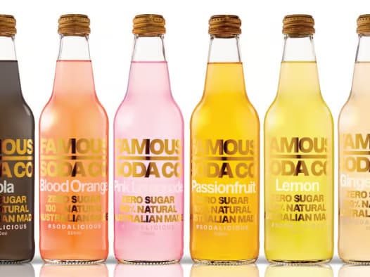 Assorted Famous Soda