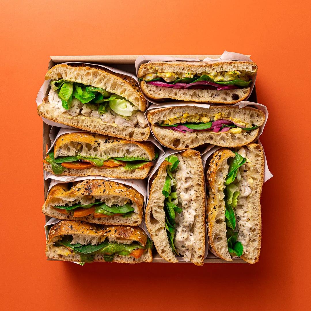 Turkish Pide Sandwich