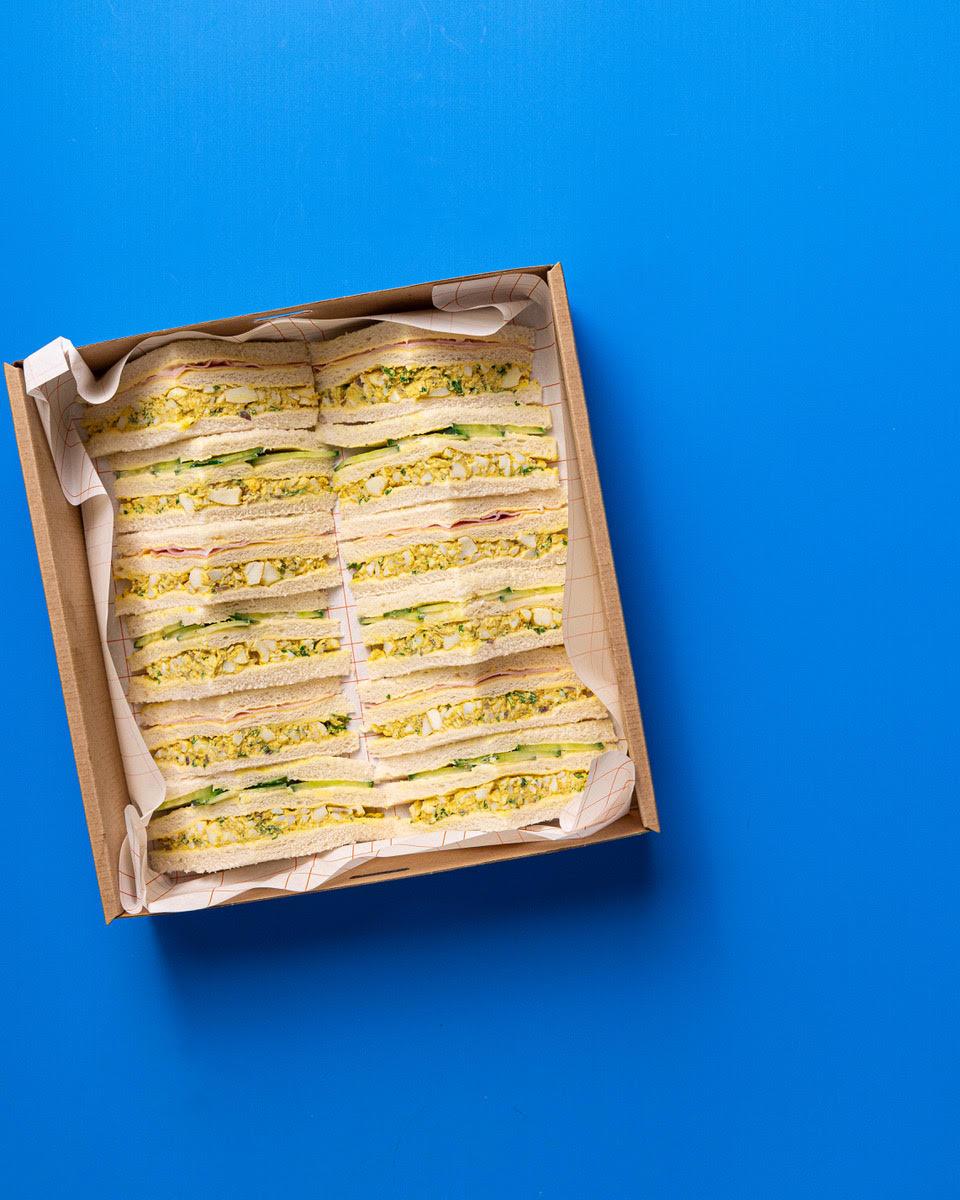 Assorted Cocktail Club Sandwich Triangles