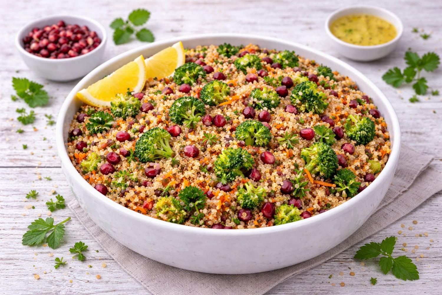 Berry Quinoa Tabbouleh