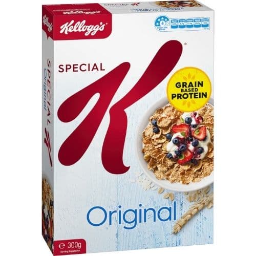 S2001Kellogg's Special K Cereal, 500g 12 Pack
