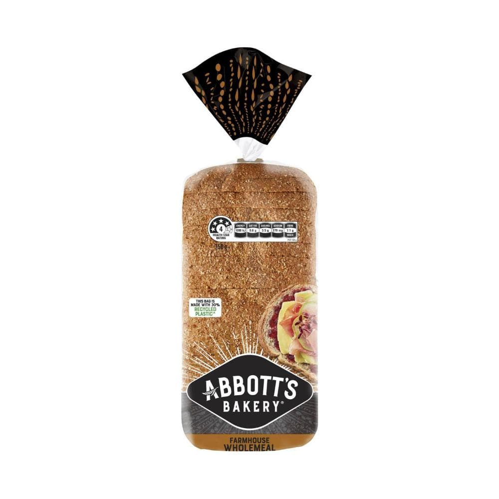 S1470Abbott's Farmhouse Wholemeal Bread, 750g