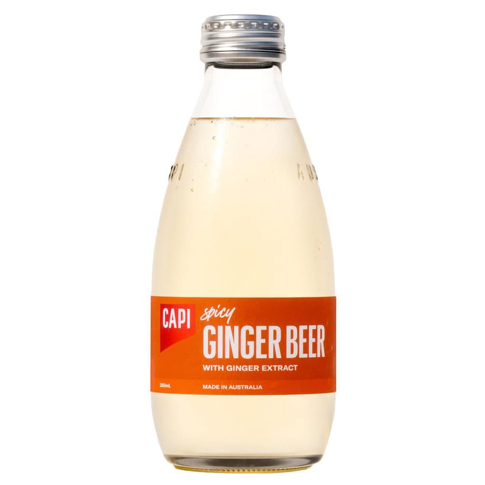 S1311Capi Sparkling Ginger Beer, 250ml 24 Pack