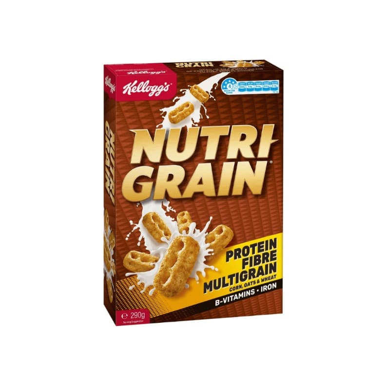 S1679Kellogg's Nutri Grain Cereal, 765g 12 Pack