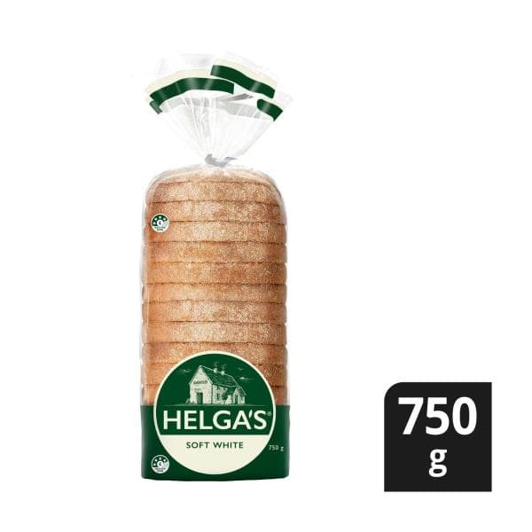 S2156Helga's Traditional White Bread, 750g