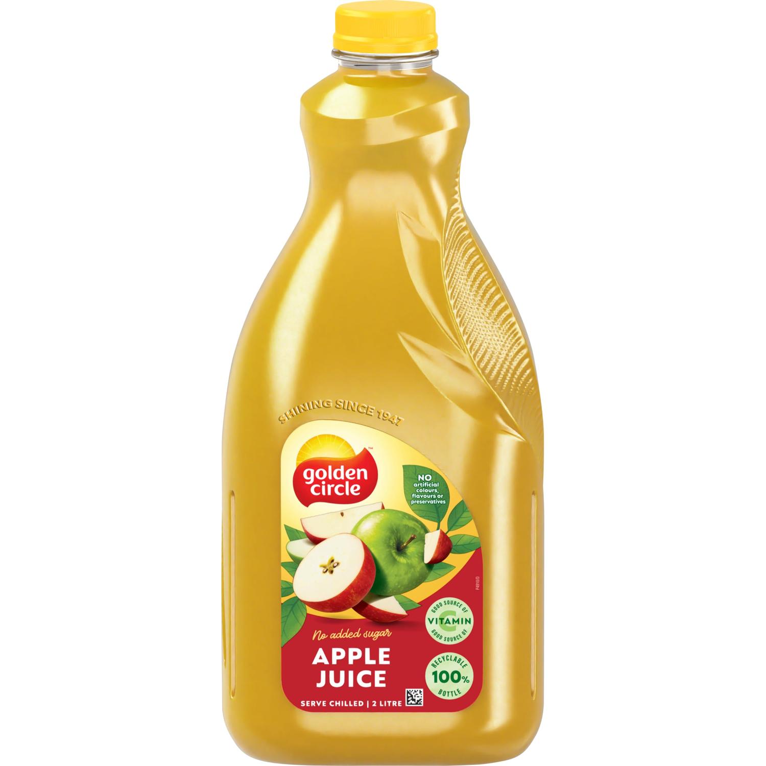 S2211Golden Circle Apple Juice, 2l 6 Pack