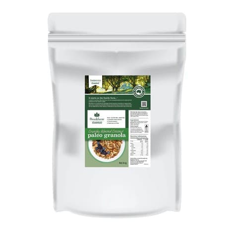 S2245Brookfarm Toasted Granola Honey Coconut, 5kg