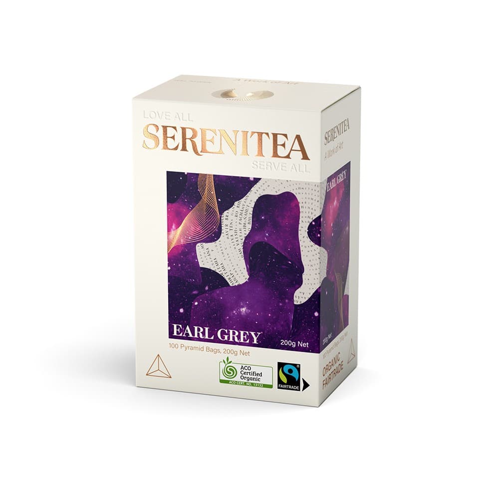 S2377SereniTEA Earl Grey Pyramid Bags 100pk