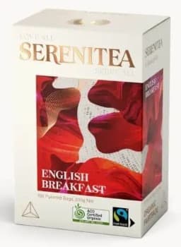 S2378SereniTEA English Breakfast PyramidBags 100pk