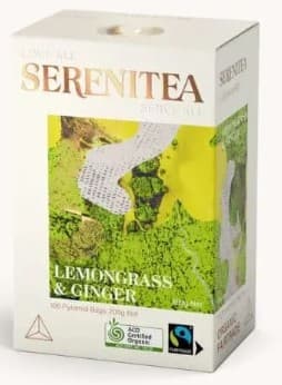 S2379SereniTEA Lemongrass&Ginger PyramidBags 100pk