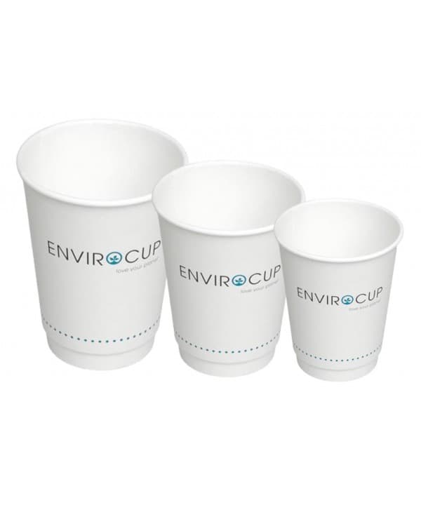 Compostable Paper Cups 16oz Double Wall - 25pk