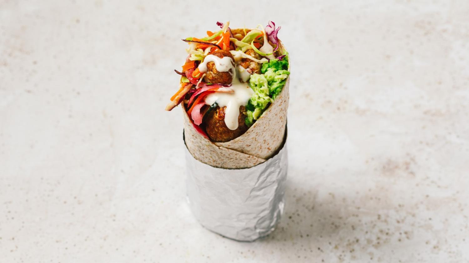 Super Avocado Caesar Wrap