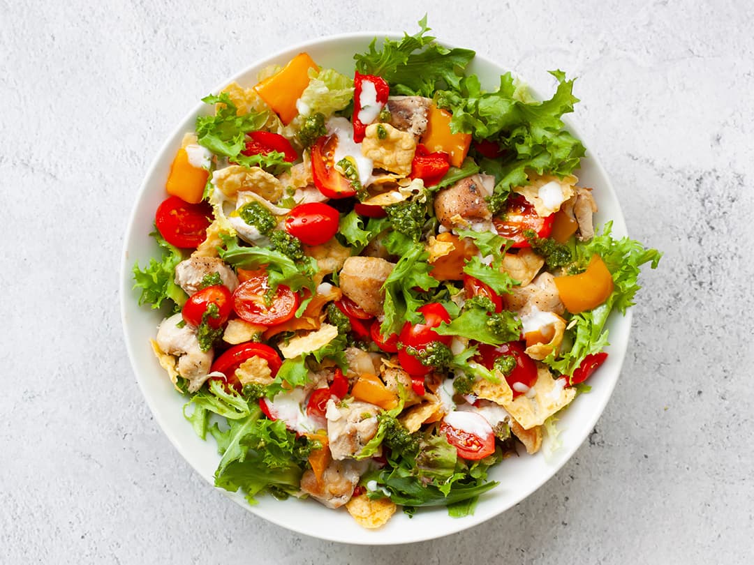 Parmesan Chicken Salad