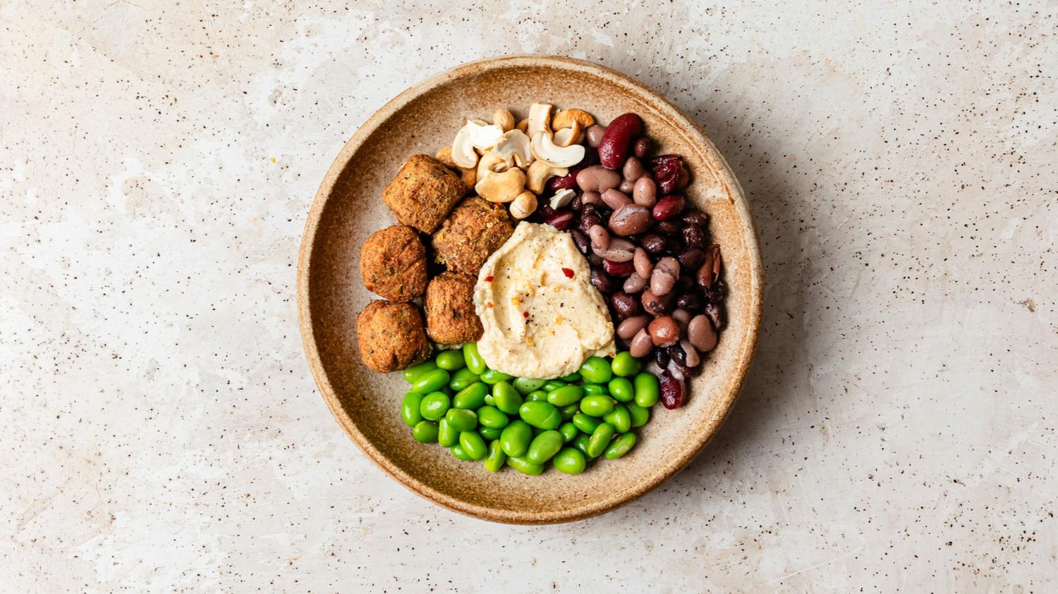 Vegan plant protein 