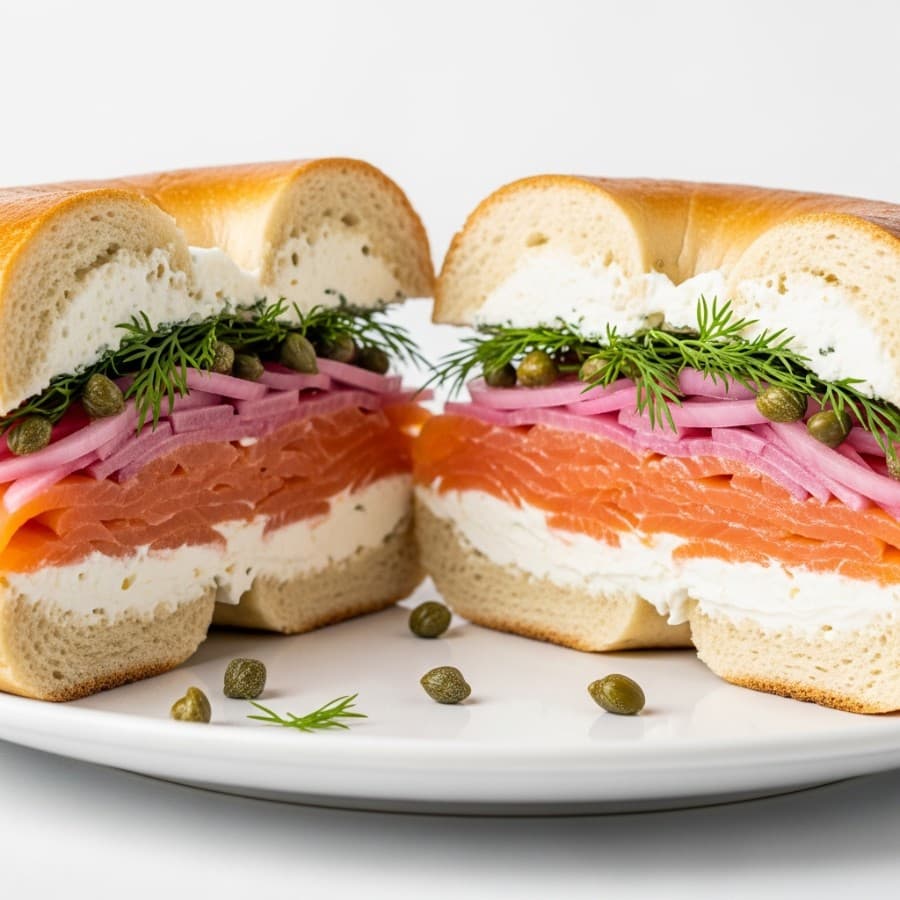 Smoked Salmon Bagel