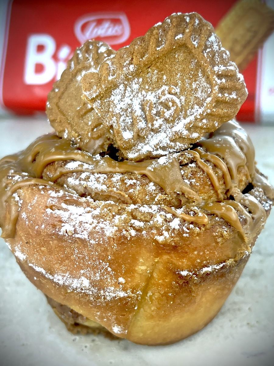 Biscoff Brioche Scroll