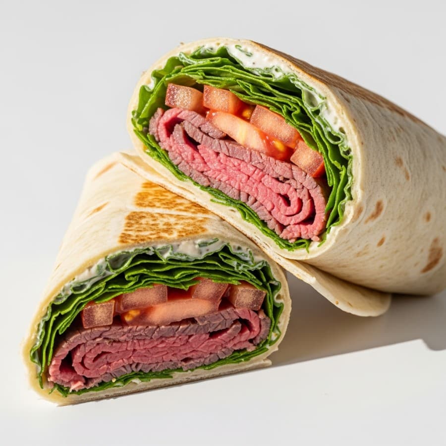 Seared Beef Wrap