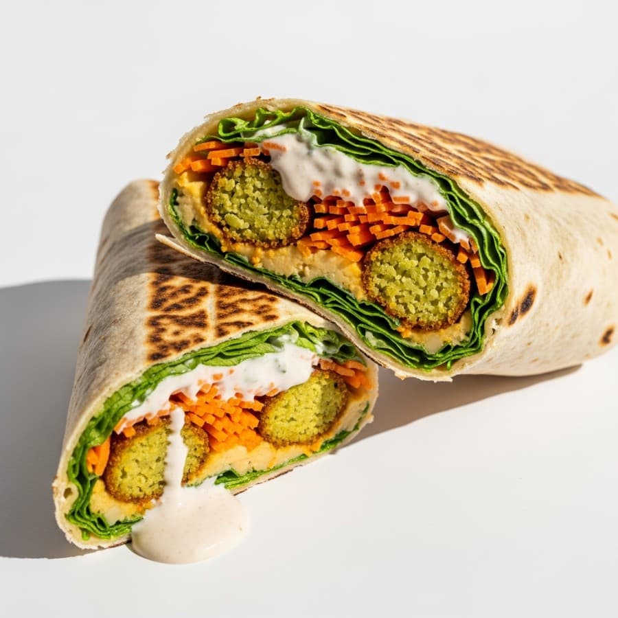 Crispy Falafel Wrap